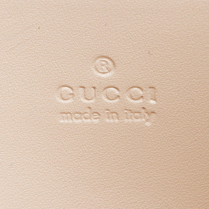 Gucci Matelasse Leather GG Marmont Trompe L'Oeil Wallet on Chain