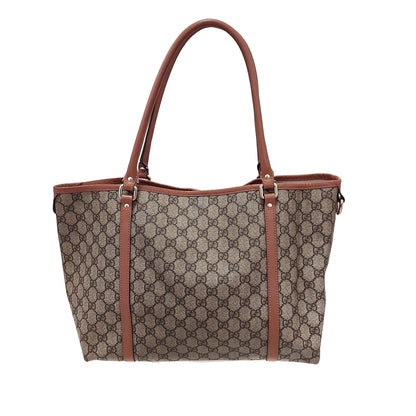 Gucci Medium GG Supreme Joy Tote (SHG-kILUcy)