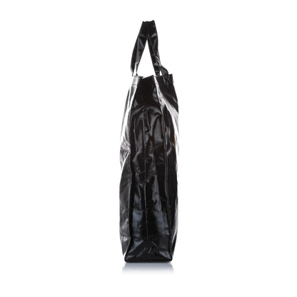 Gucci Medium Logo Print Cotton Tote Bag