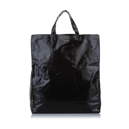 Gucci Medium Logo Print Cotton Tote Bag
