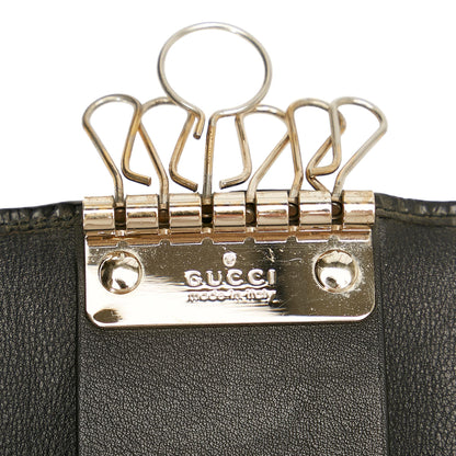 Gucci Microguccissima Nice Patent Leather Key Holder