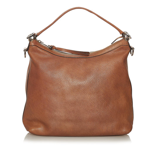 Gucci Miss GG Leather Satchel