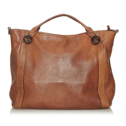 Gucci Miss GG Leather Satchel