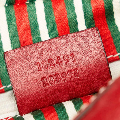 Gucci New Britt Leather Shoulder Bag