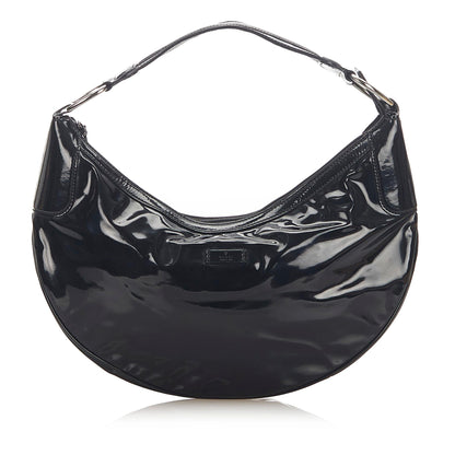 Gucci Patent Leather Hobo Bag