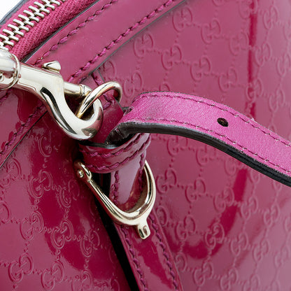 Gucci Microguccissima Patent Leather ]Nice Satchel