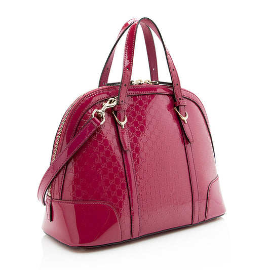 Gucci Microguccissima Patent Leather ]Nice Satchel (SHF-18853)