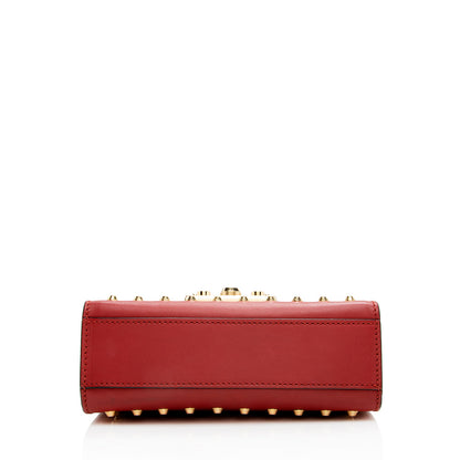 Gucci Pearl Embellished Leather Padlock Small Shoulder Bag - FINAL SALE
