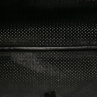 Gucci Perforated Jackie Leather Shoulder Bag