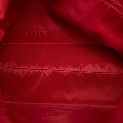Gucci Printed Canvas Shoulder Bag