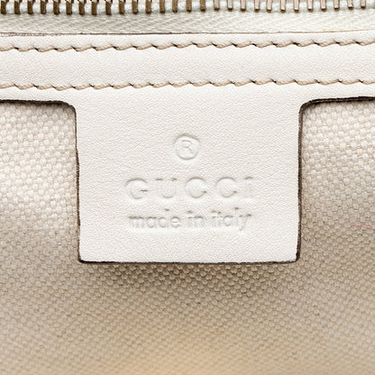Gucci Python GG Running Large Satchel