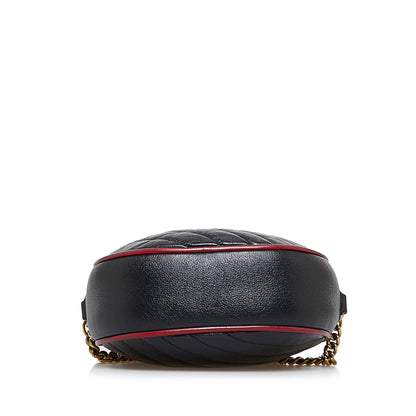 Gucci Round GG Marmont Crossbody Bag (SHG-4utPJf)