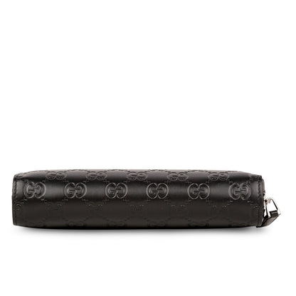 Gucci Signature GG Zip around large wallet