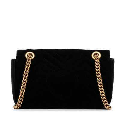 Gucci Small GG Marmont Matelasse Crossbody (SHG-UKnsD6)