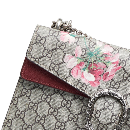 Gucci Small GG Supreme Blooms Dionysus Shoulder Bag (SHG-2lCEJt)