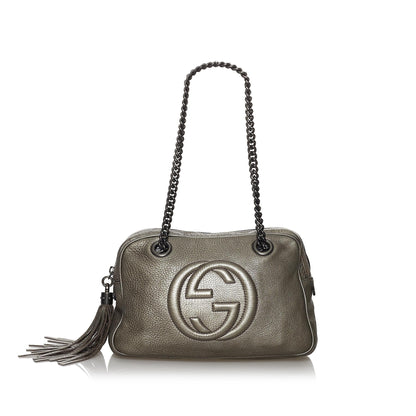 Gucci Soho Chain Leather Shoulder Bag