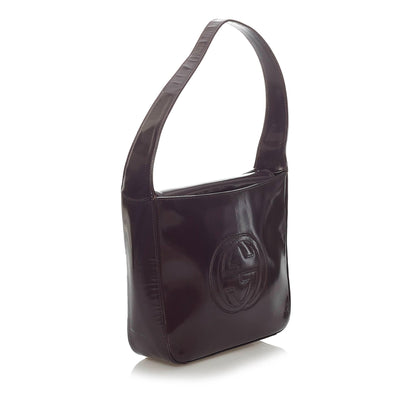 Gucci Soho Patent Leather Shoulder Bag