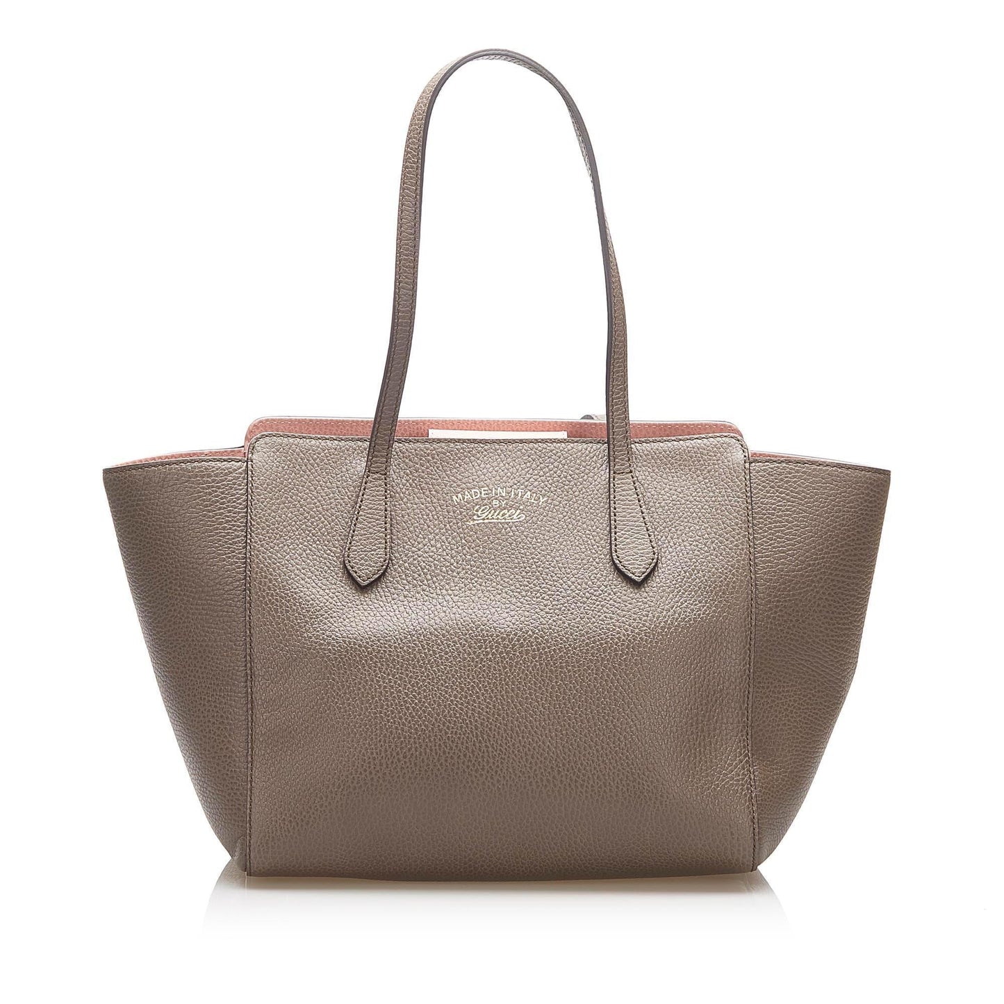 Gucci Swing Leather Tote Bag (SHG-16290)