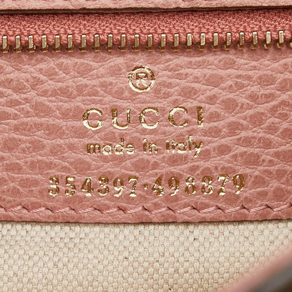 Gucci Swing Leather Tote Bag