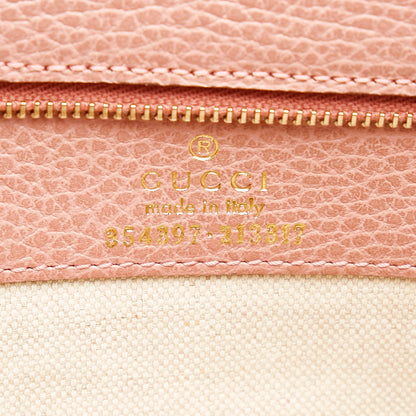 Gucci Swing Leather Tote Bag