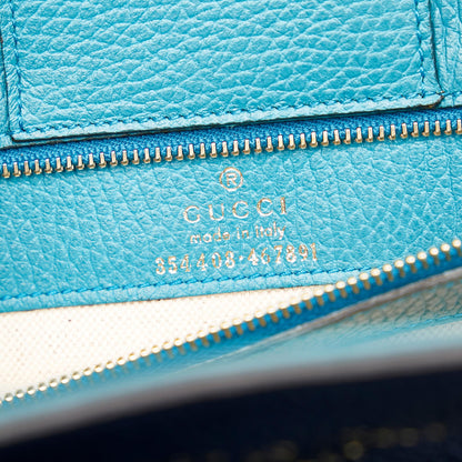 Gucci Swing Leather Tote Bag