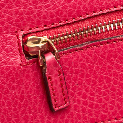 Gucci Swing Leather Tote Bag