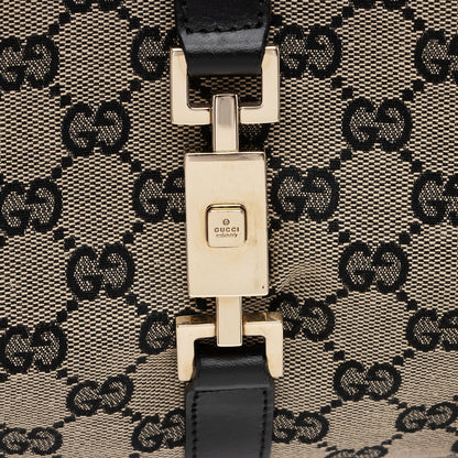 Gucci Vintage GG Canvas Bardot Medium Shoulder Bag (SHF-MzOFGC)