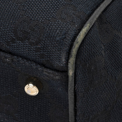 Gucci Vintage GG Canvas Horsebit Small Tote