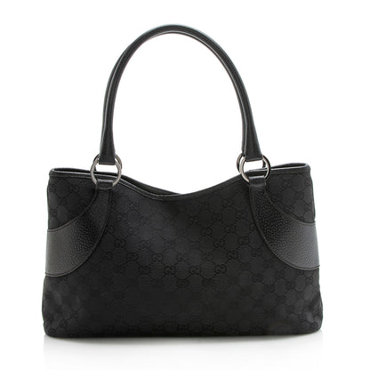 Gucci Vintage GG Canvas Satchel