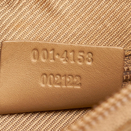 Gucci Vintage Square G Canvas Shoulder Bag