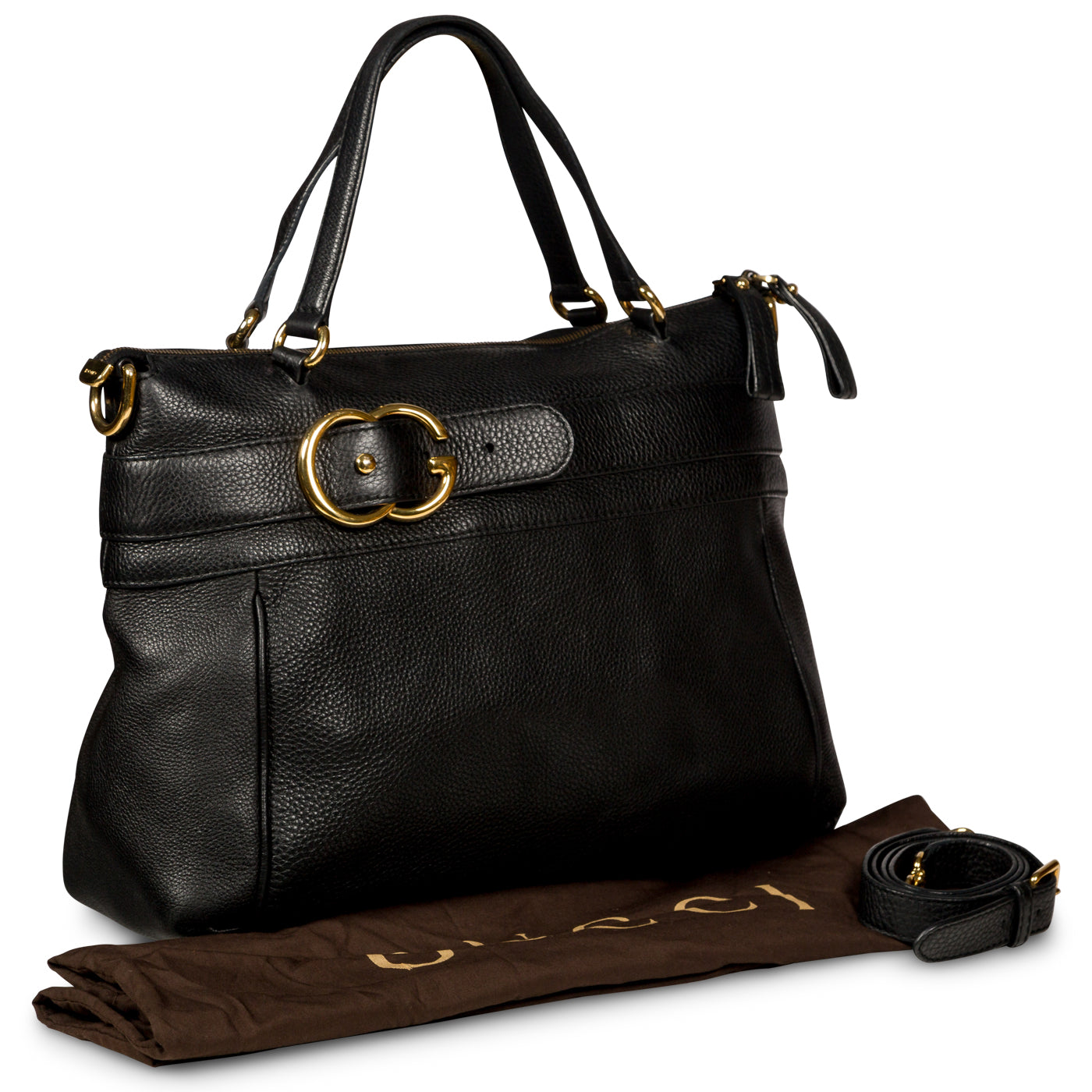 Gucci Marmont Textured Leather Tote