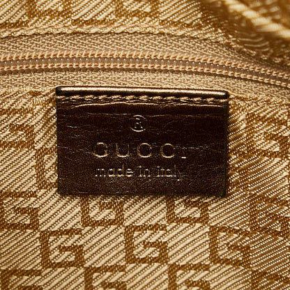 Gucci Web Canvas Hobo Bag