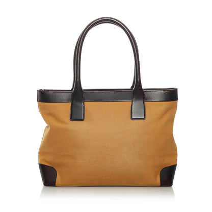 Gucci Web Canvas Tote Bag