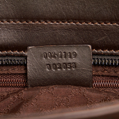 Gucci Web Canvas Tote Bag
