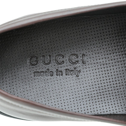 Gucci Brown Horsebit Moccasin Loafer 40
