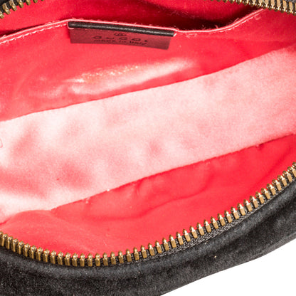 Gucci Marmont Embellished Bumbag - Black