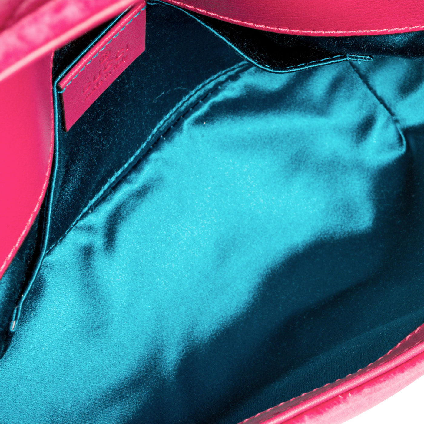Gucci Mini Velvet Marmont - Fuschia