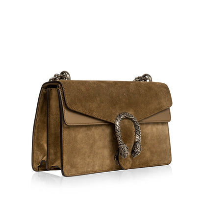 Gucci Dionysus GG Suede Small Bag