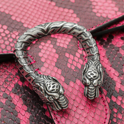 Gucci Fuchsia Python Dionysus Small Bag