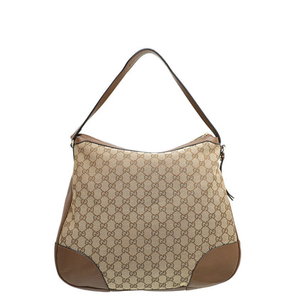 Gucci Bicolor GG Bree Hobo Bag