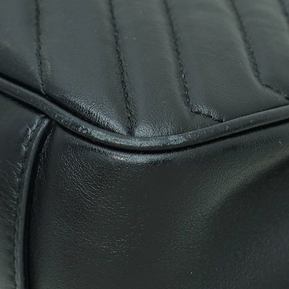 Gucci Black GG Marmont Matelasse Small Shoulder Bag