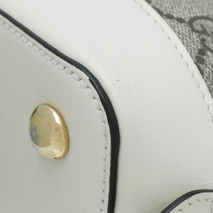 Gucci Bicolor Horsebit 1955 Small Top Handle Bag
