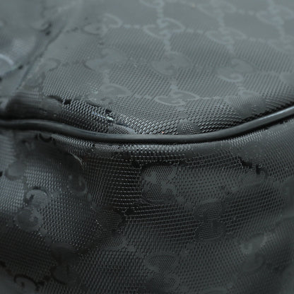 Gucci Black GG Imprime Camera Messenger Bag