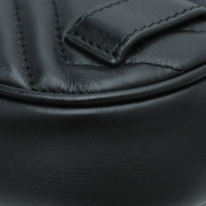 Gucci Black GG Marmont Mini Belt Bag