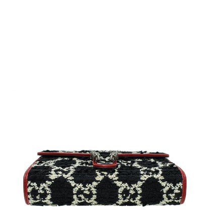 Gucci Tricolor Tweed GG Mini Chain Dionysus Bag