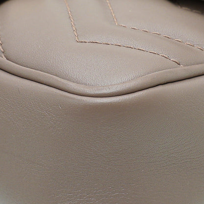 Gucci Dusty Pink GG Marmont Super Mini Bag