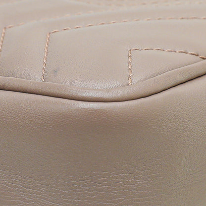 Gucci Dusty Pink GG Marmont Super Mini Bag
