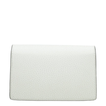 Gucci White Dionysus Super Mini Bag