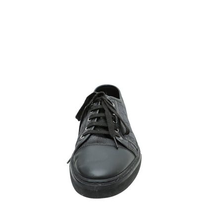 Gucci Black GG Low Top Sneakers 10
