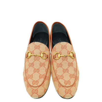 Gucci Bicolor GG Jordaan Loafer 36